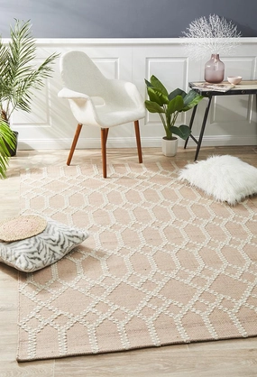 Hudson 805 Rug (Nude) by Rug Culture