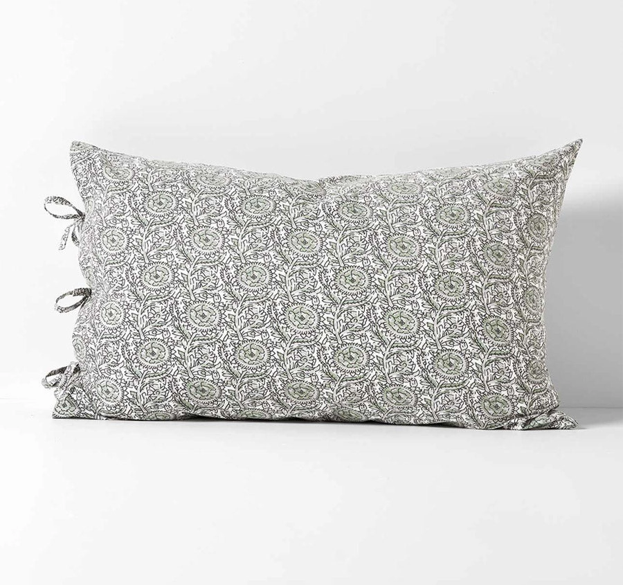 Jaipur Standard Pillowcase Mist and Feather