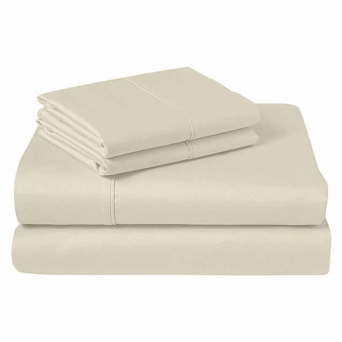 Jenny McLean Style De Vie 1000TC Cotton Sheet Set - Plaster