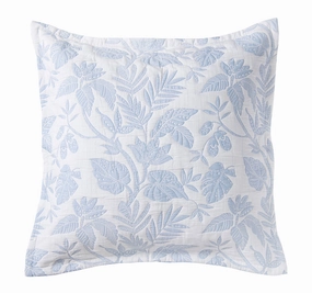 Laurieton European Pillowcase Blue