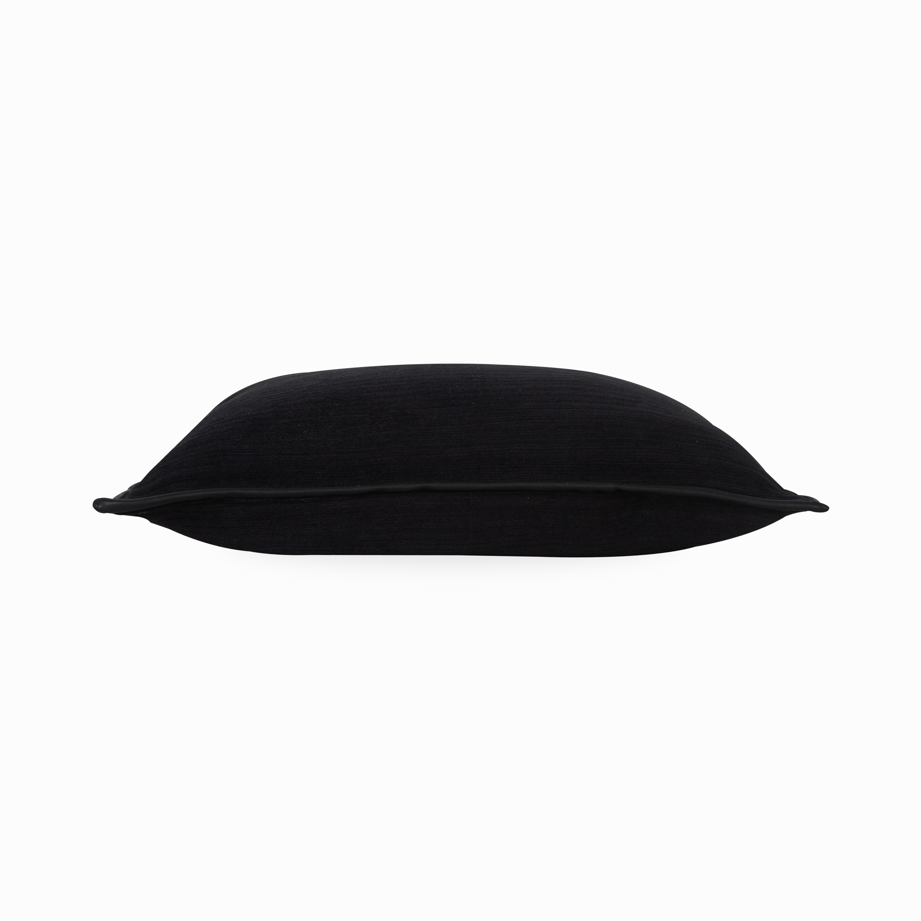 Leather Border Pillow