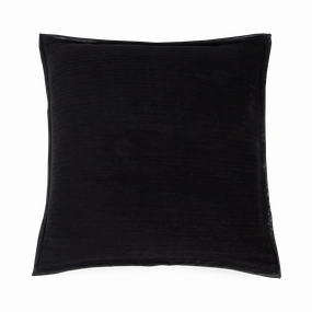 Leather Border Pillow