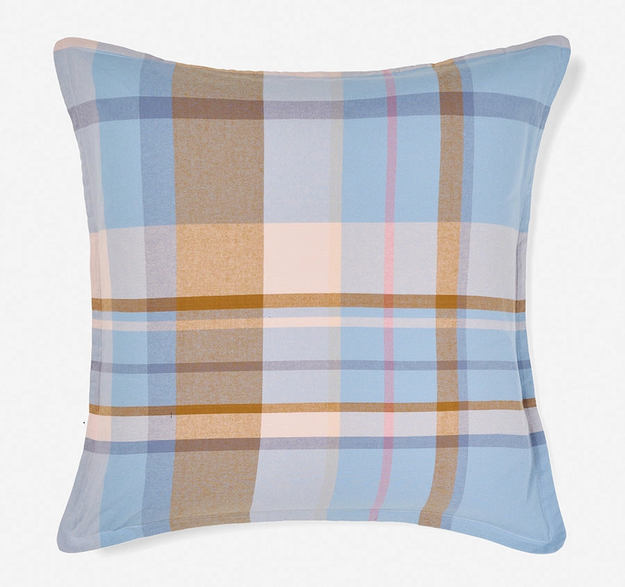 Lennon European Pillowcase Blue