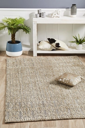 Levi 361 Rug (Natural) by Rug Culture