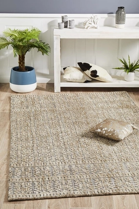 Levi 361 Rug (Natural) by Rug Culture