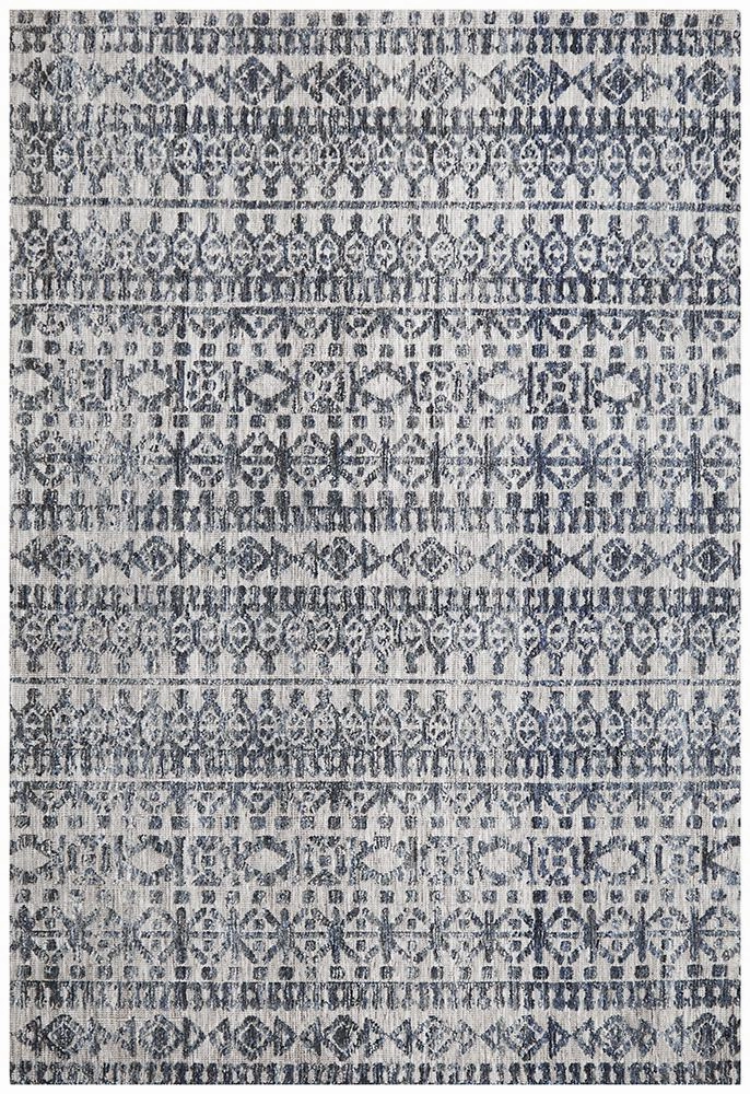 Levi 363 Rug (Navy Grey) by Rug Culture