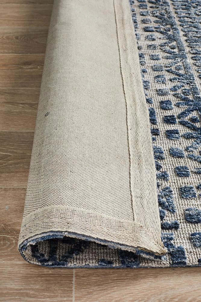 Levi 363 Rug (Navy Grey) by Rug Culture
