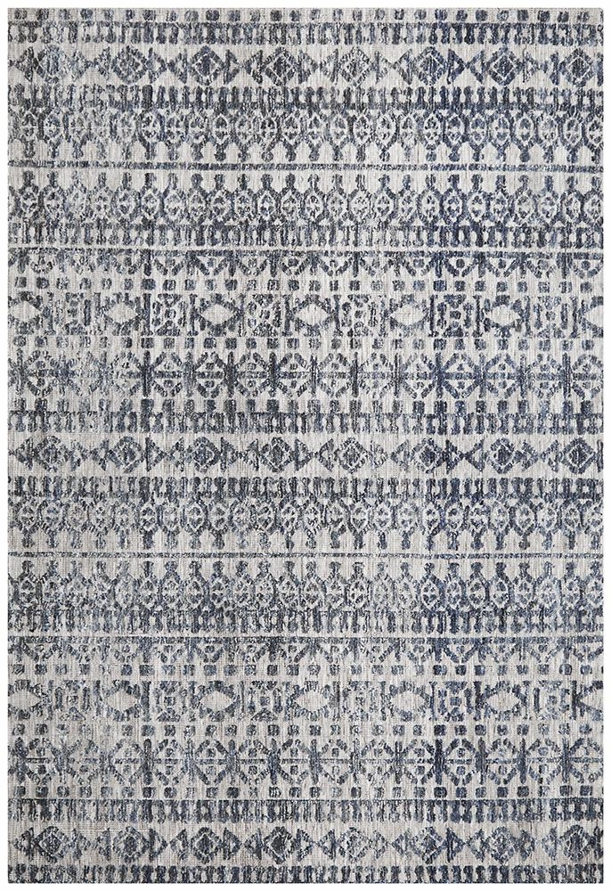 Levi 363 Rug (Navy Grey) by Rug Culture