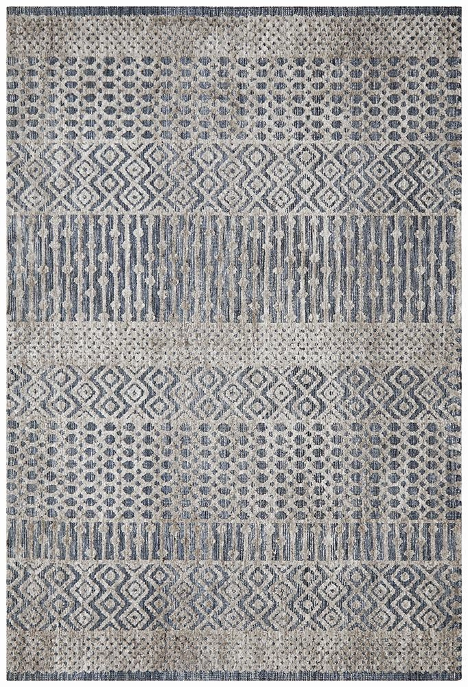 Levi 365 Rug (Navy Grey) by Rug Culture