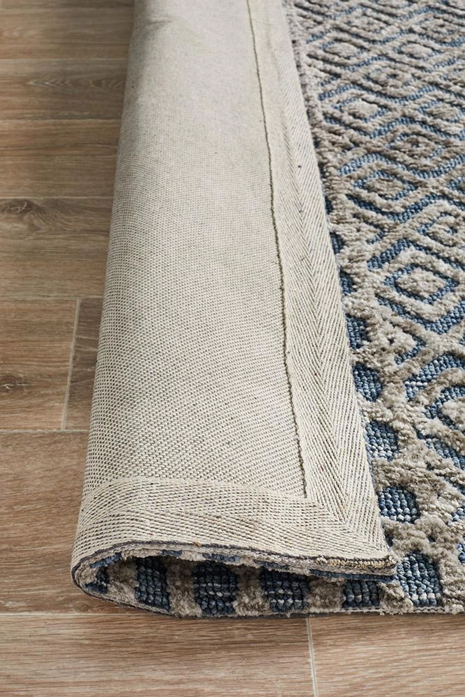 Levi 365 Rug (Navy Grey) by Rug Culture