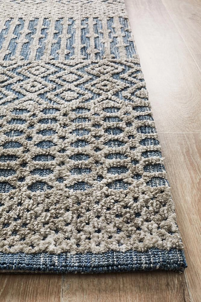 Levi 365 Rug (Navy Grey) by Rug Culture