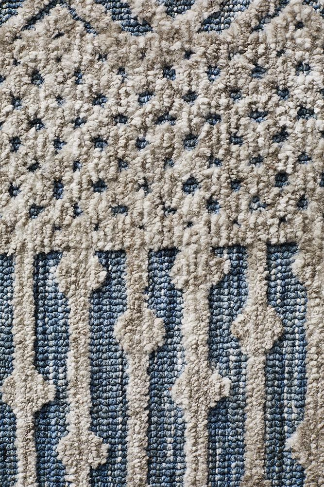 Levi 365 Rug (Navy Grey) by Rug Culture