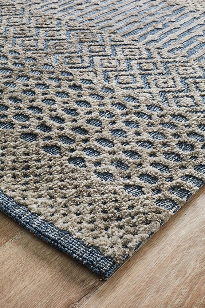 Levi 365 Rug (Navy Grey) by Rug Culture