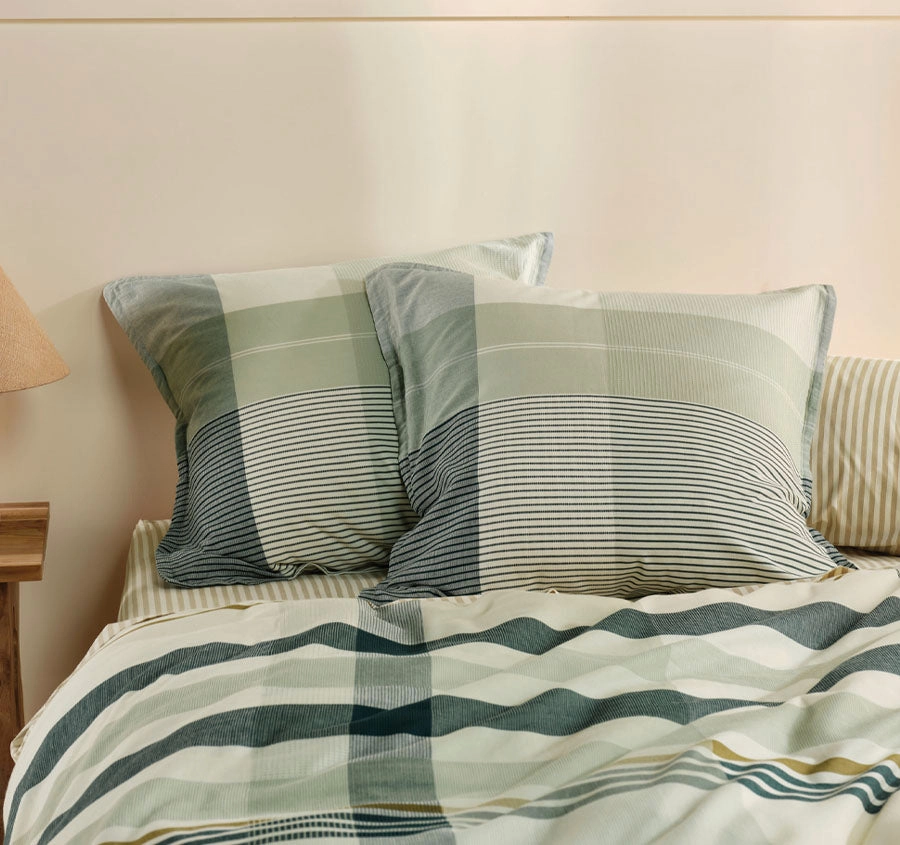 Levon European Pillowcase Jade