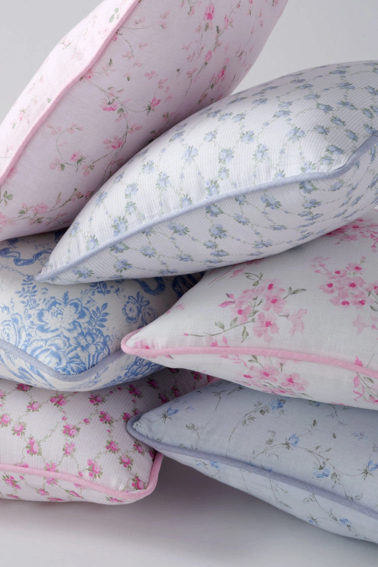 Linen Throw Pillow - PARISIAN PINK