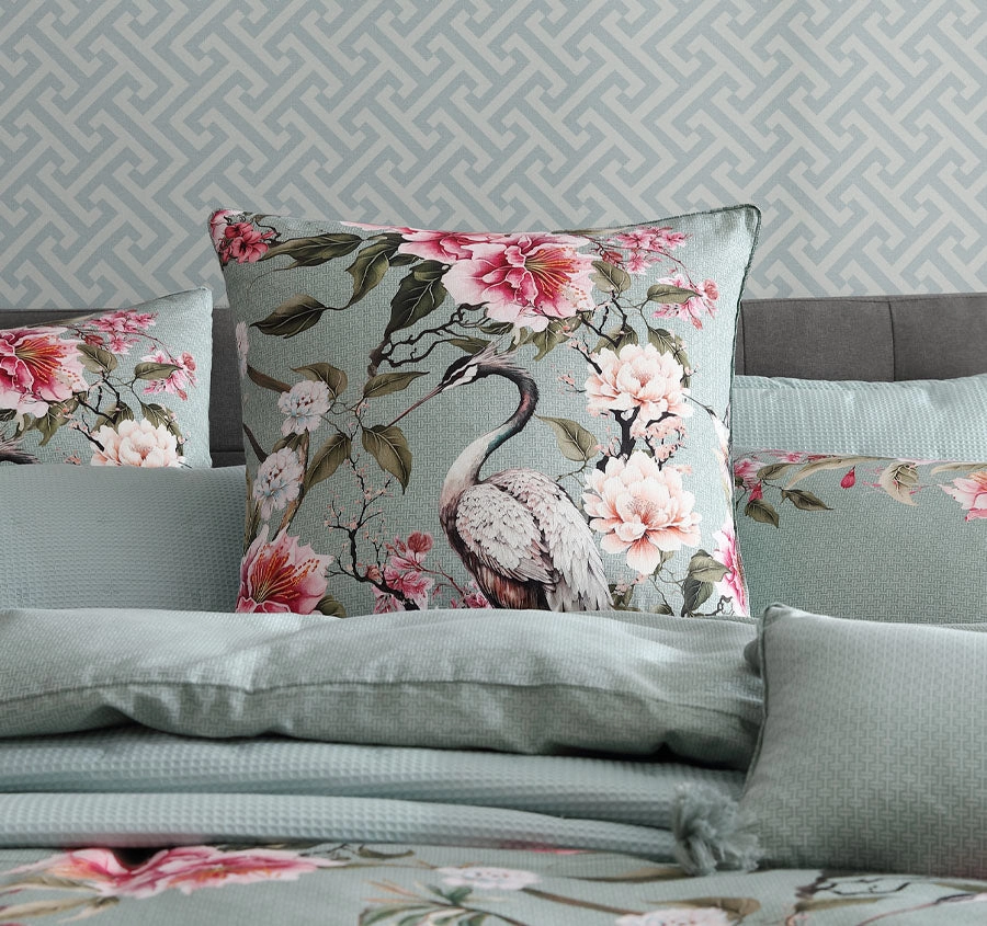 Lisha European Pillowcase Sage