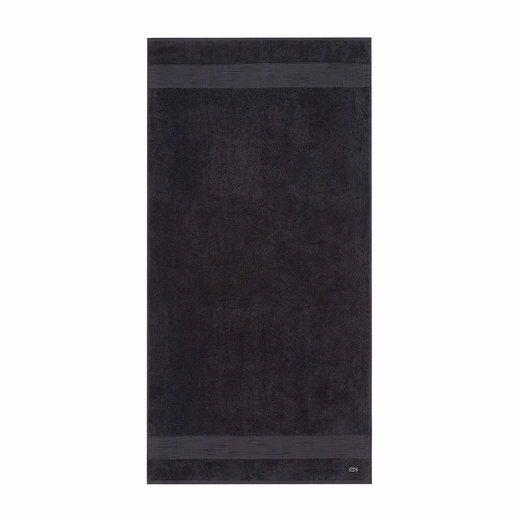 LLECROCO Bitume 600gsm Bath Towel Collection by Lacoste