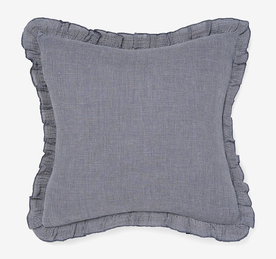 Lucy European Pillowcase Navy