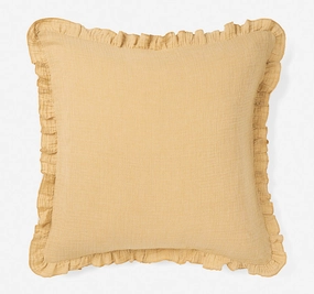 Lucy European Pillowcase Saffron