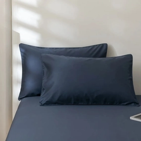 Luxe Sateen Pillowcase Set - Midnight