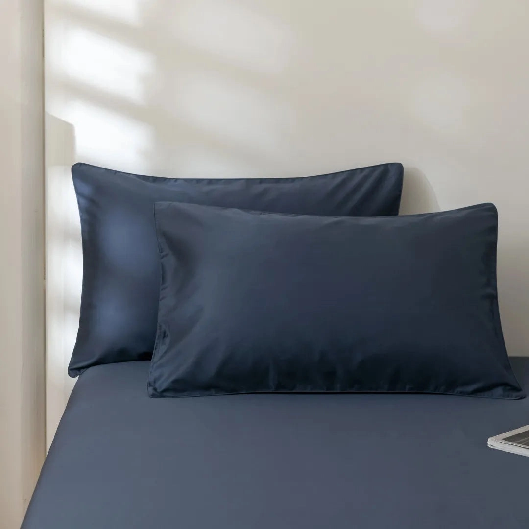 Luxe Sateen Pillowcase Set - Midnight