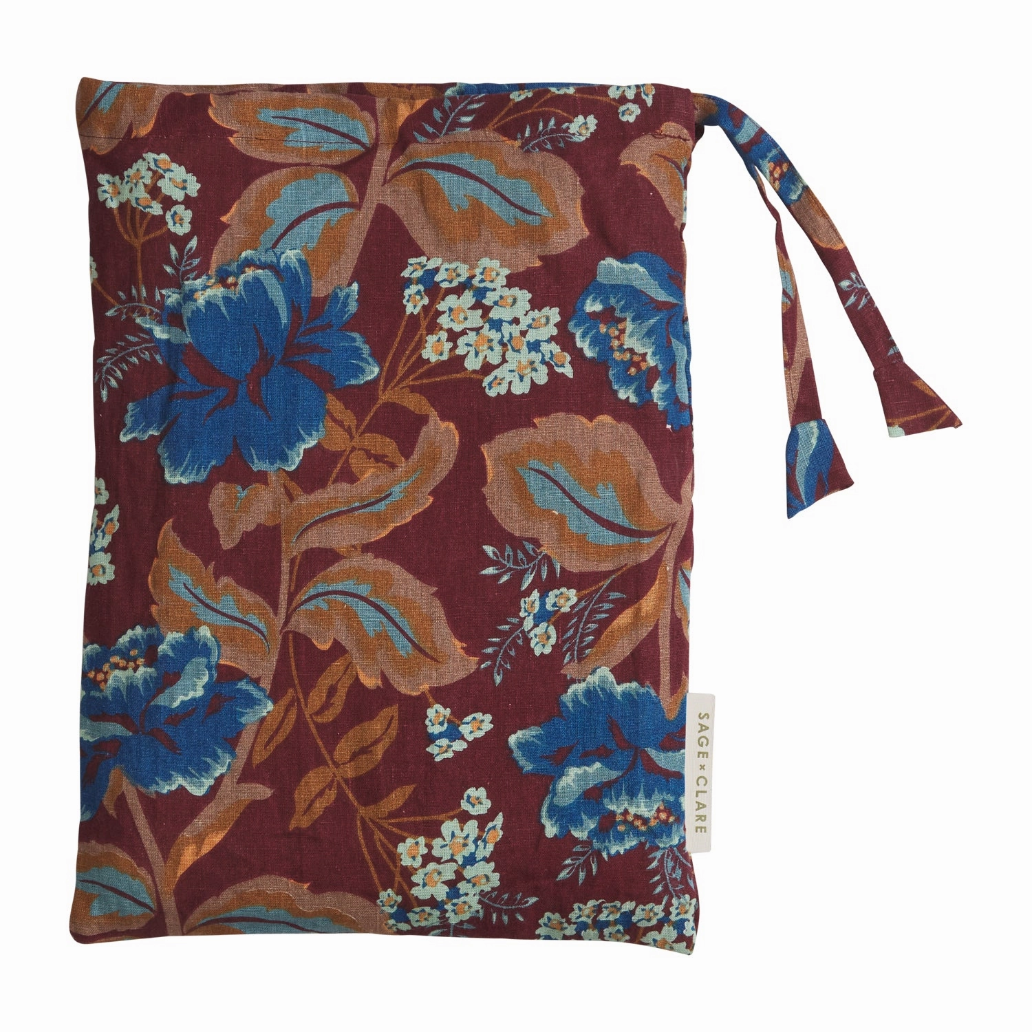 Margot Linen Pillowcase Set - Mahogany