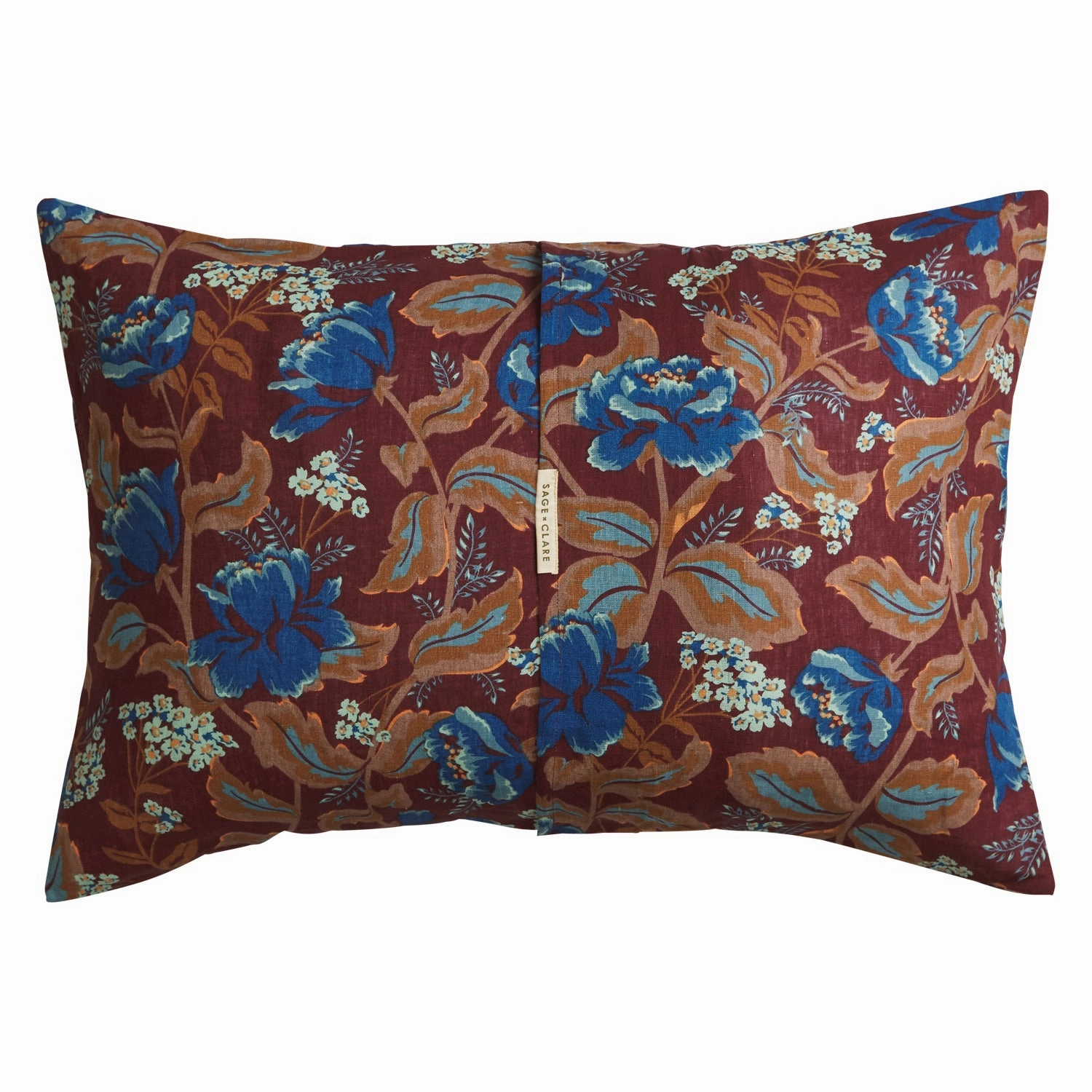 Margot Linen Pillowcase Set - Mahogany