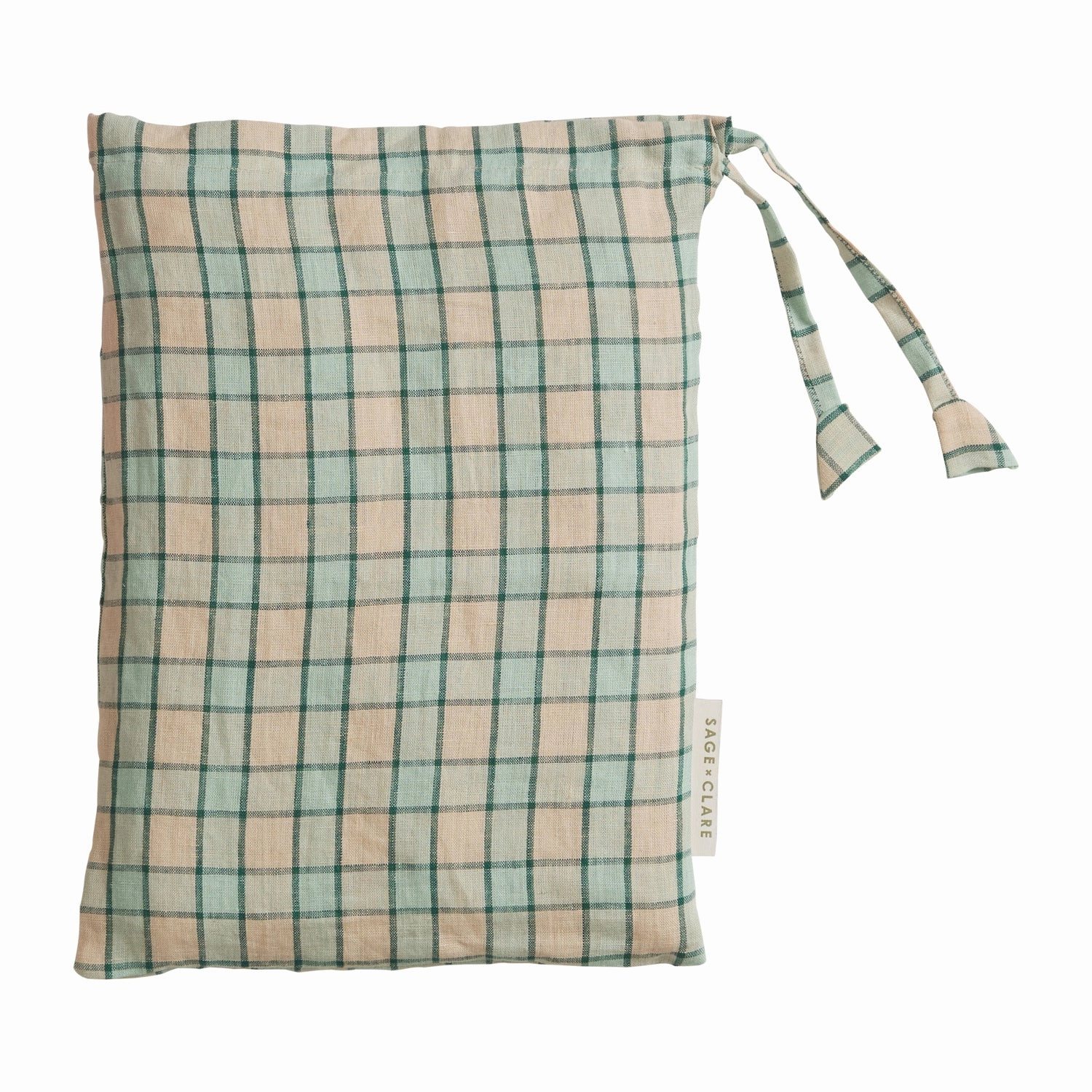 Marquis Linen Pillowcase Set - Jade