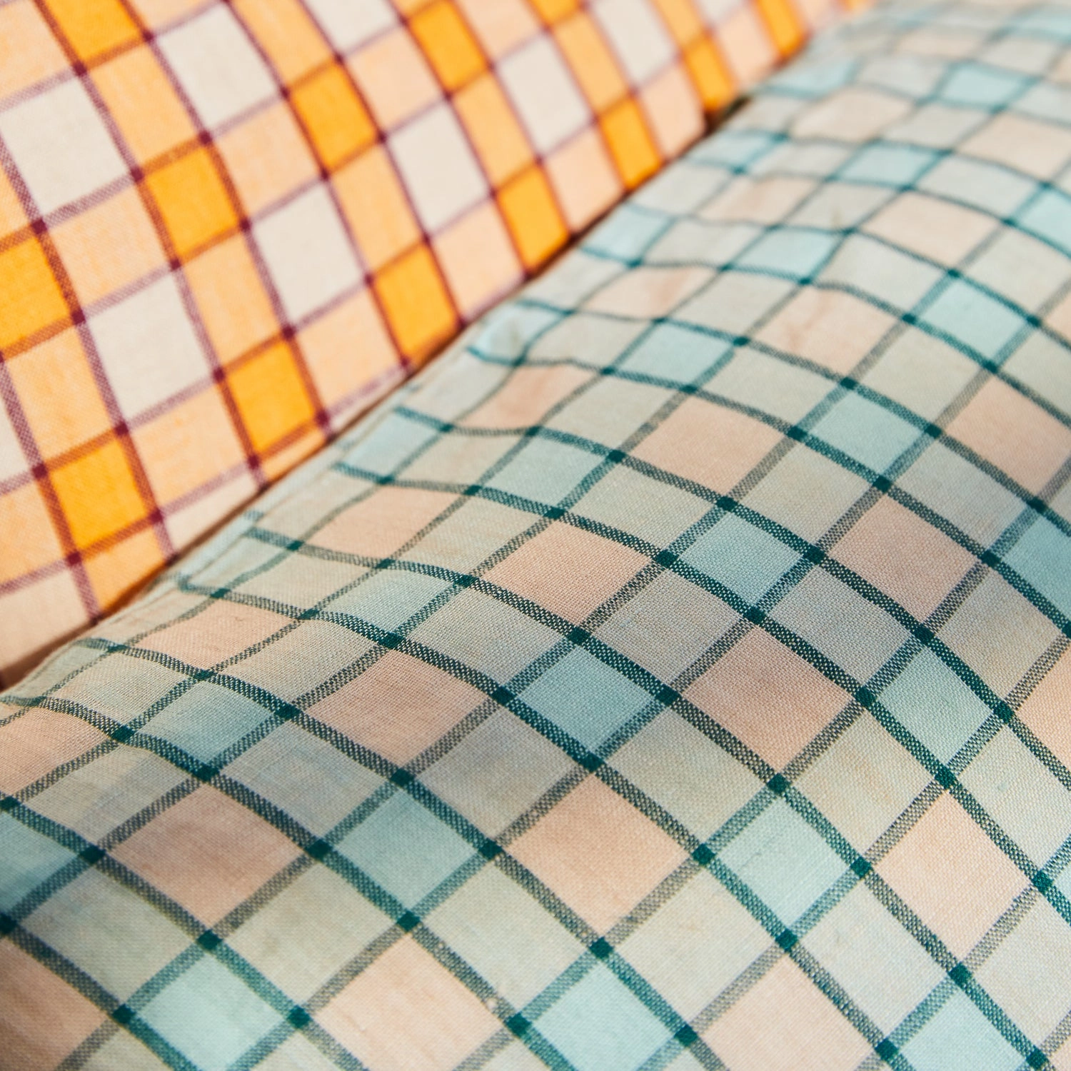 Marquis Linen Pillowcase Set - Jade