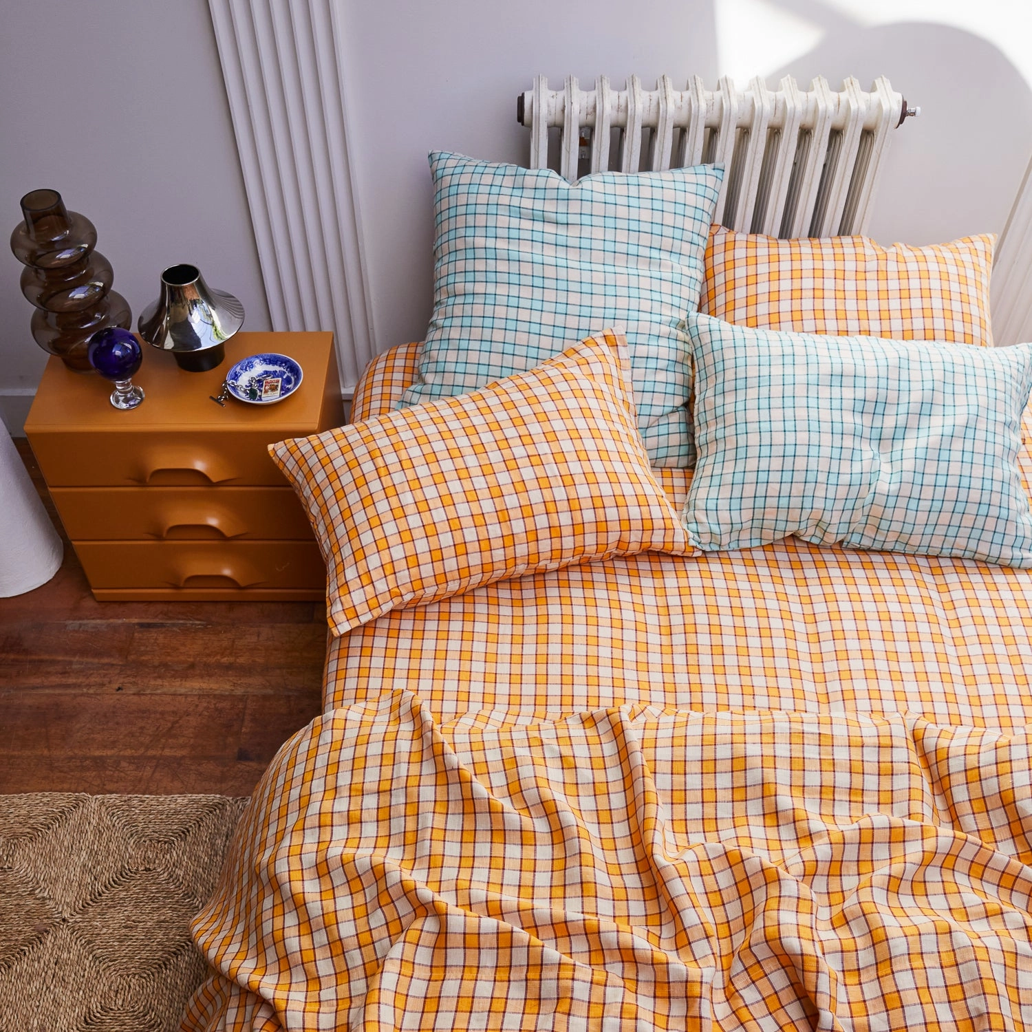 Marquis Linen Pillowcase Set - Kent