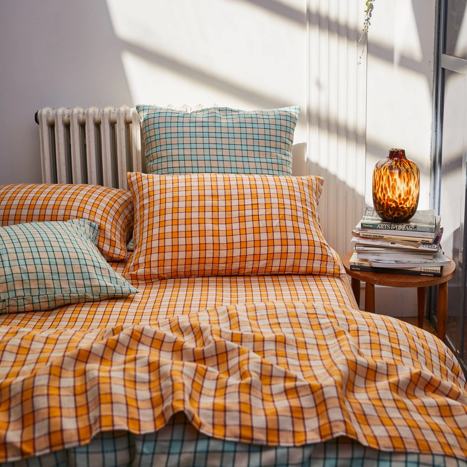Marquis Linen Pillowcase Set - Kent