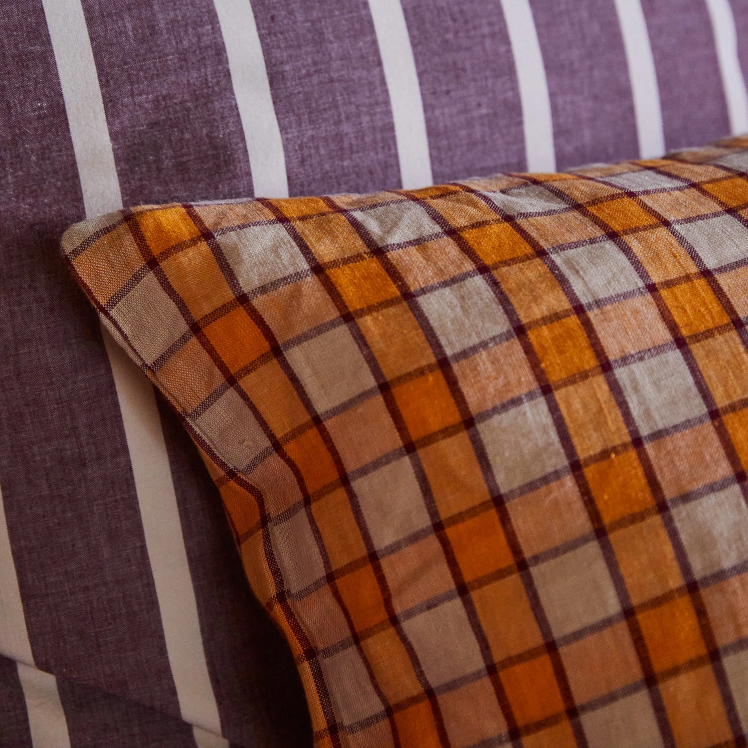 Marquis Linen Pillowcase Set - Kent
