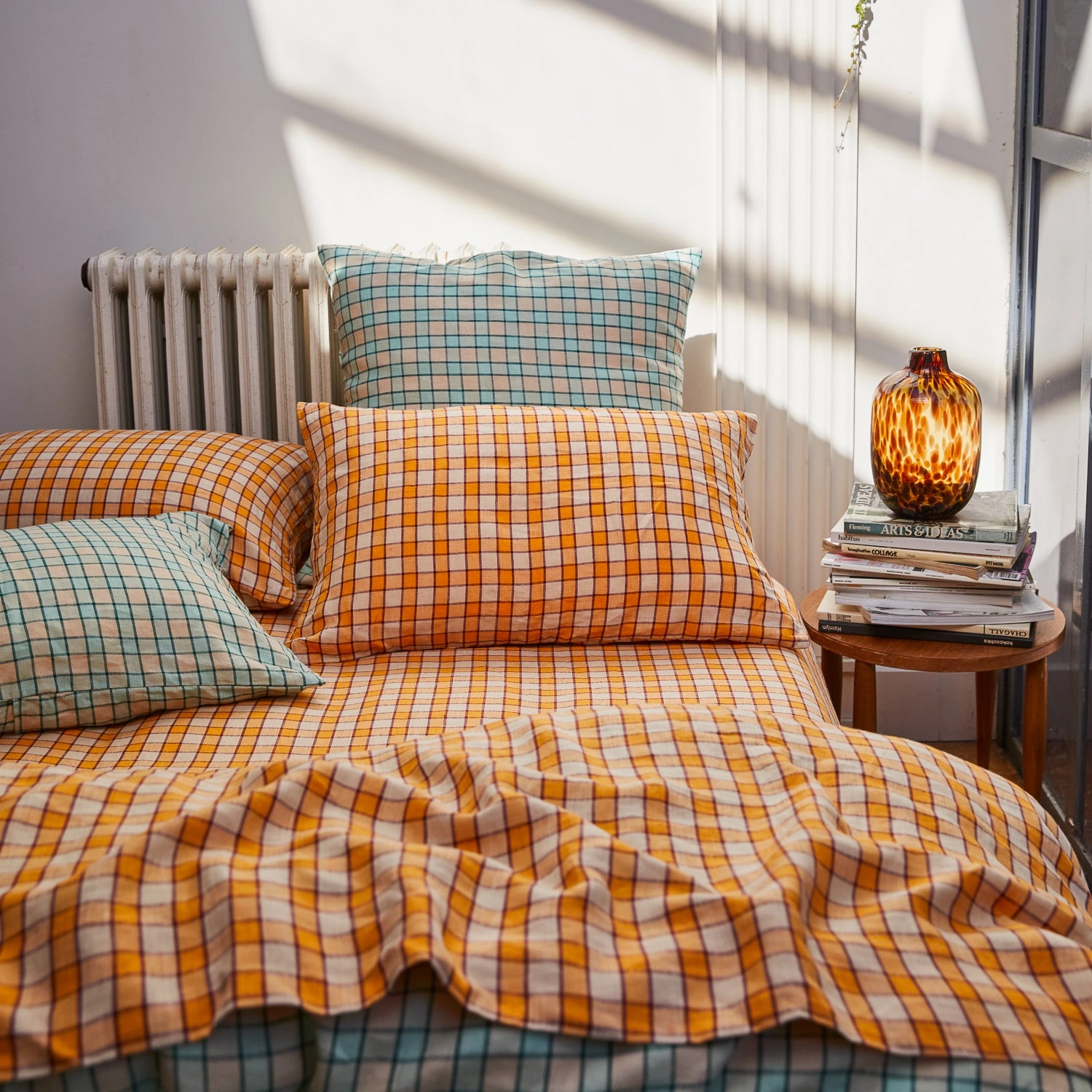 Marquis Linen Pillowcase Set - Kent