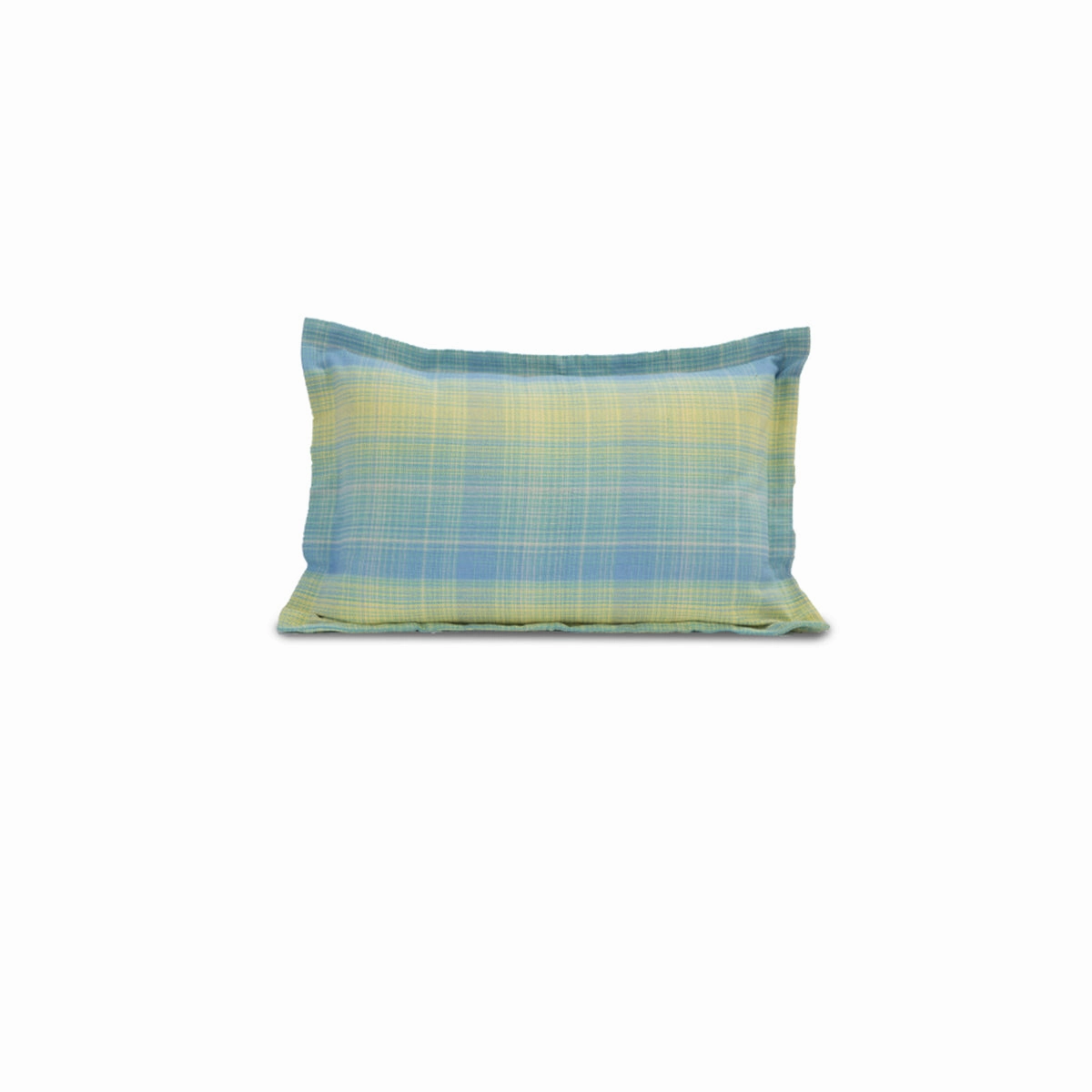 Matte Weave Plaid Woven 2PC Pillow Sham Set