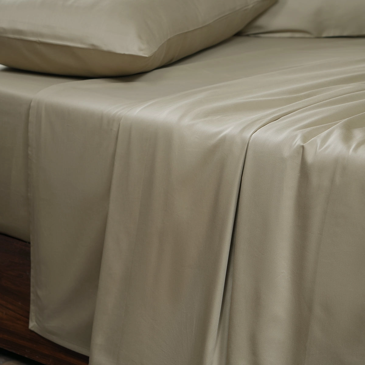 Melina Plain 100% Cotton Extra Soft & Luxurious Bed Sheet with Pillow Case