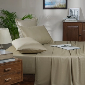 Melina Plain 100% Cotton Extra Soft & Luxurious Bed Sheet with Pillow Case
