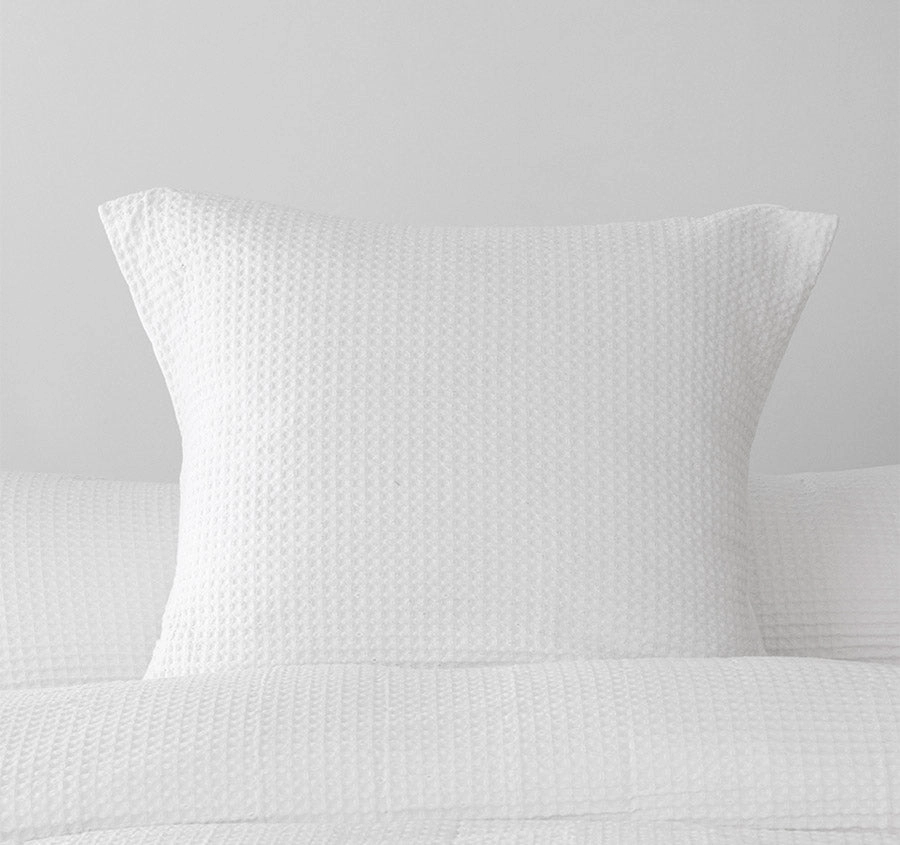 Melville European Pillowcase White