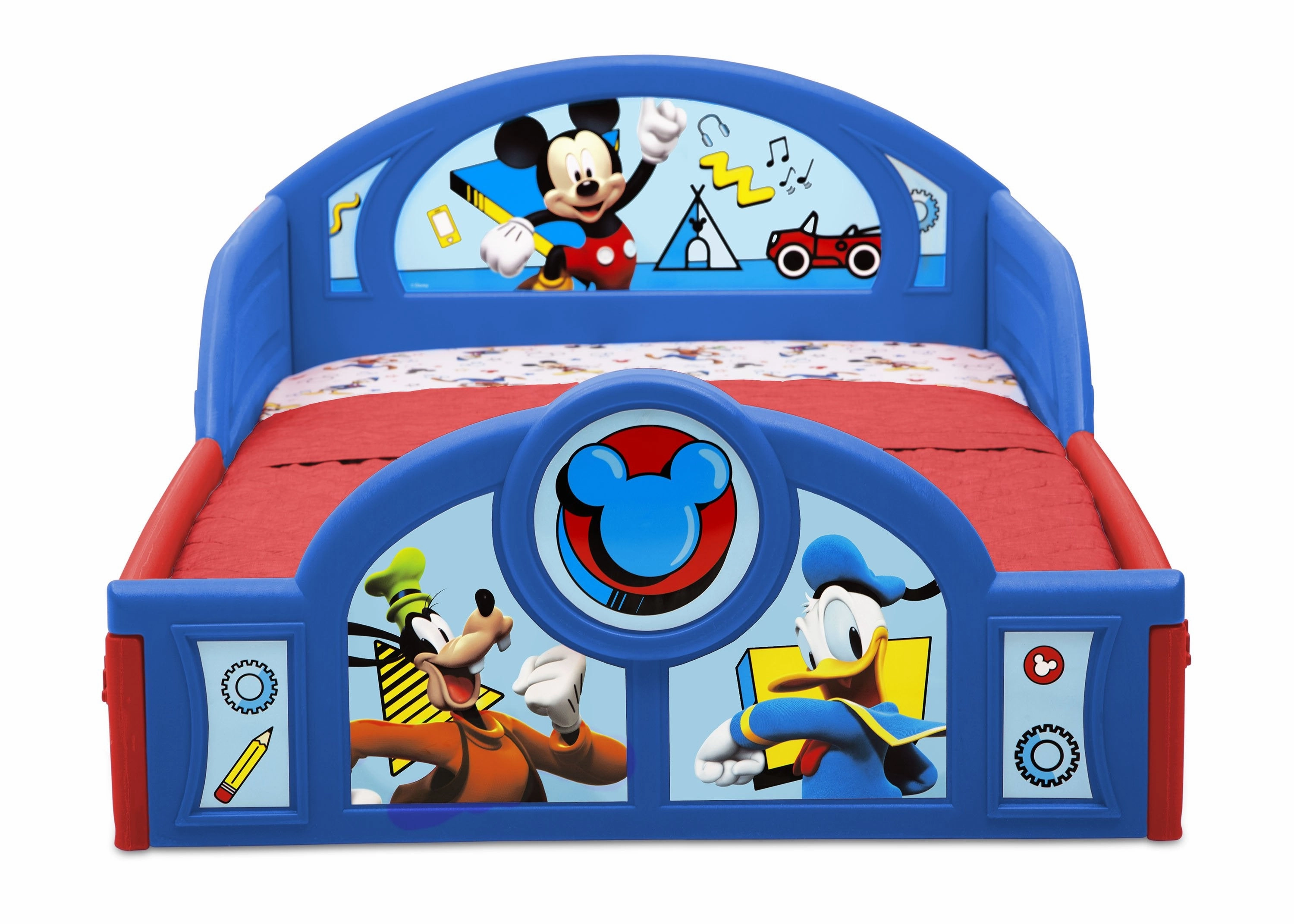 Mickey Mouse Plastic Sleep and Play Toddler Bed