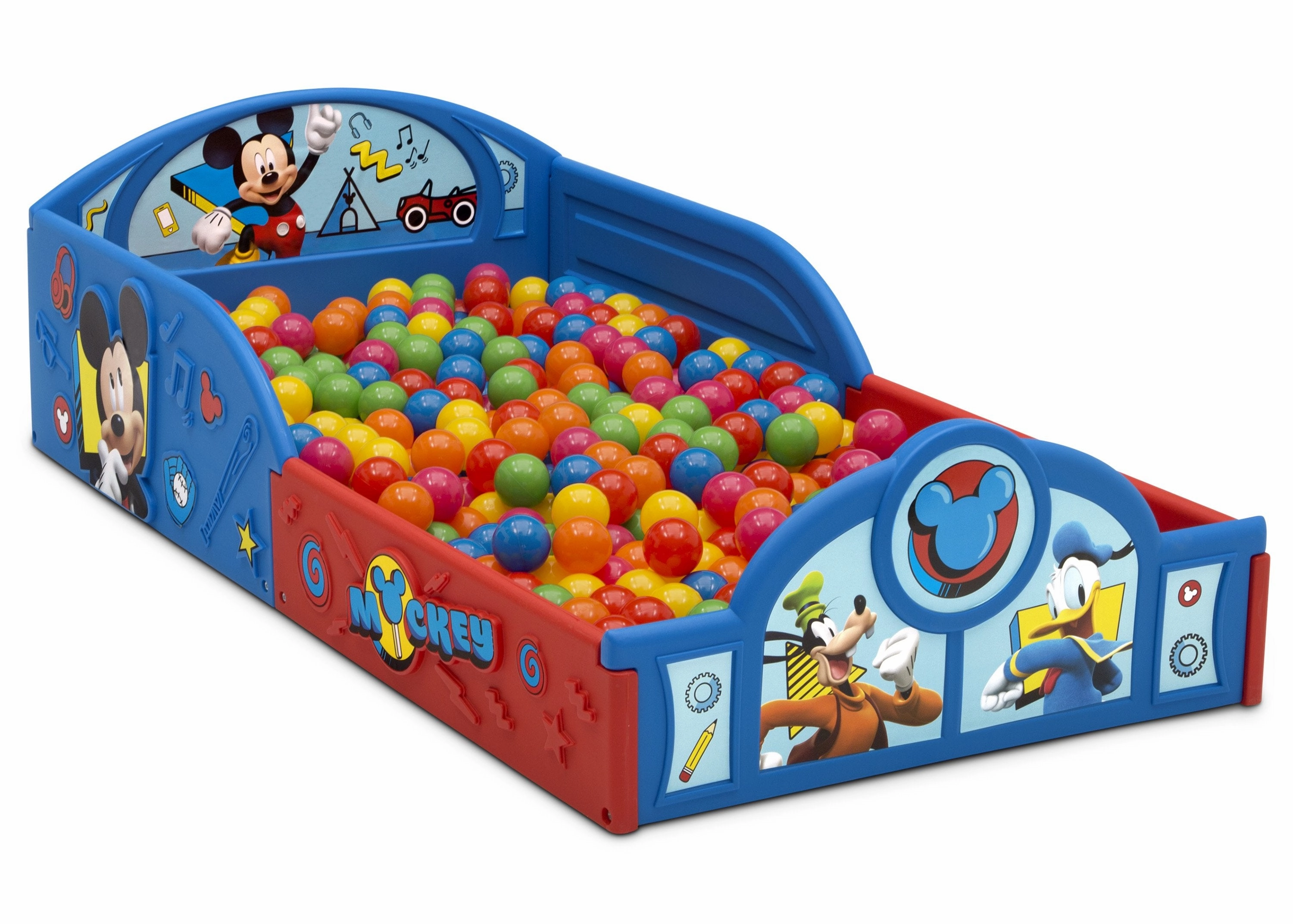 Mickey Mouse Plastic Sleep and Play Toddler Bed