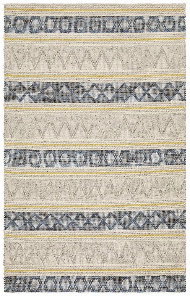 Miller 740 Rug (Silver) by Rug Culture