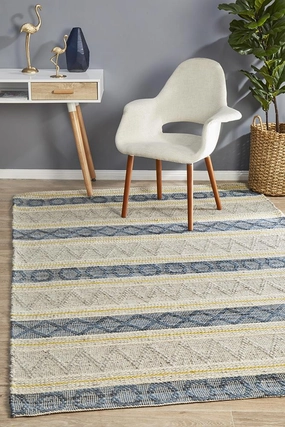 Miller 740 Rug (Silver) by Rug Culture