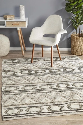 Miller 743 Rug (Stone) by Rug Culture