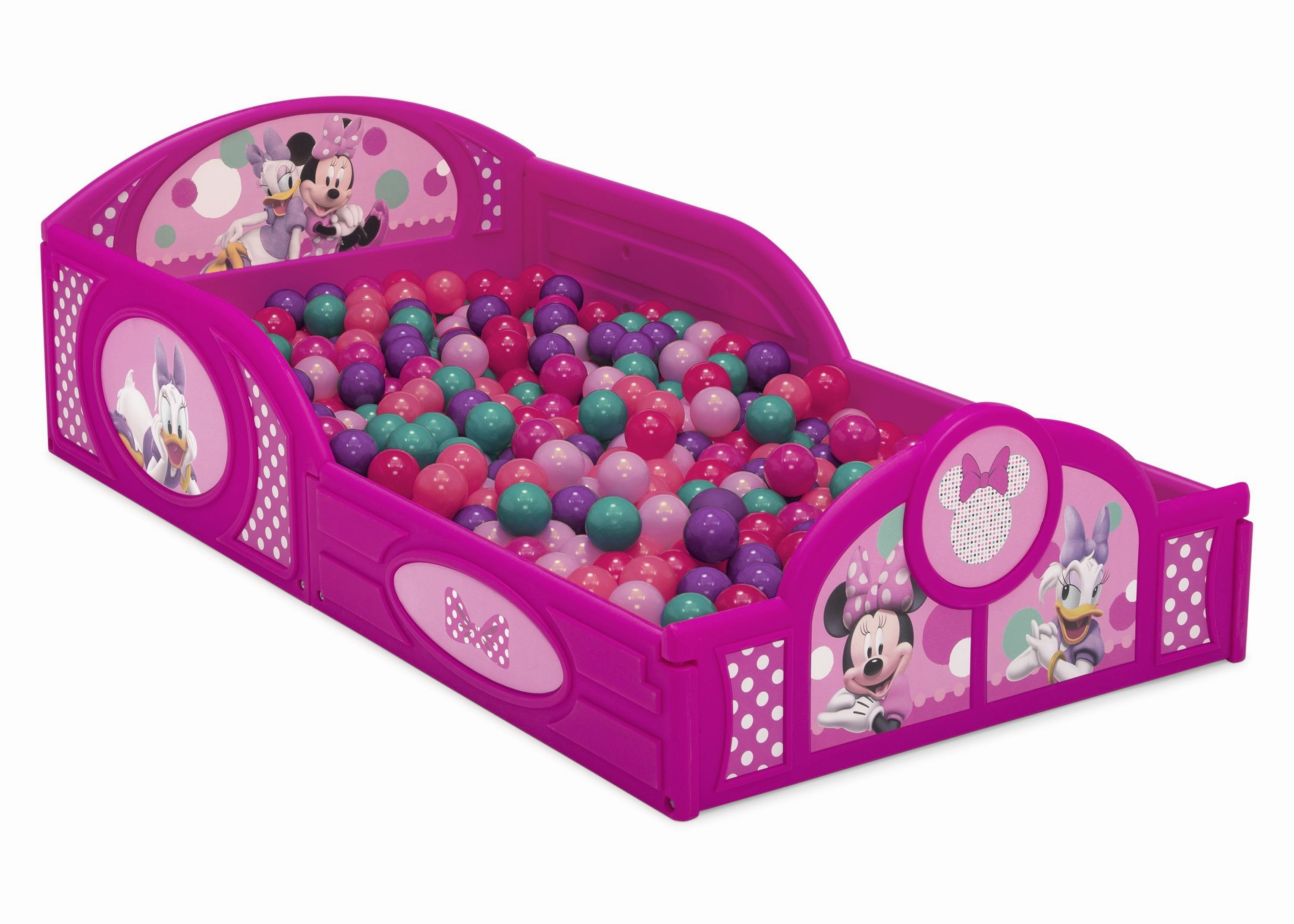 Minnie Mouse Plastic Sleep and Play Toddler Bed