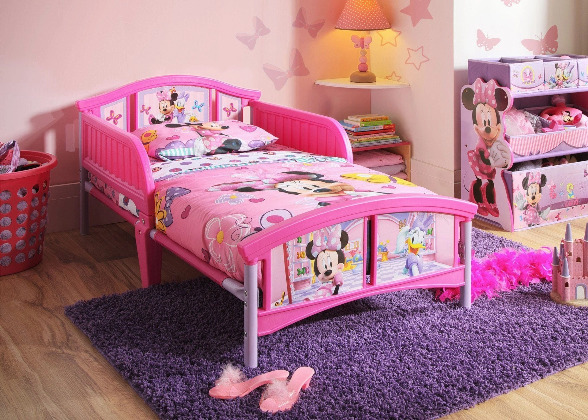 Minnie Mouse Plastic Toddler Bed