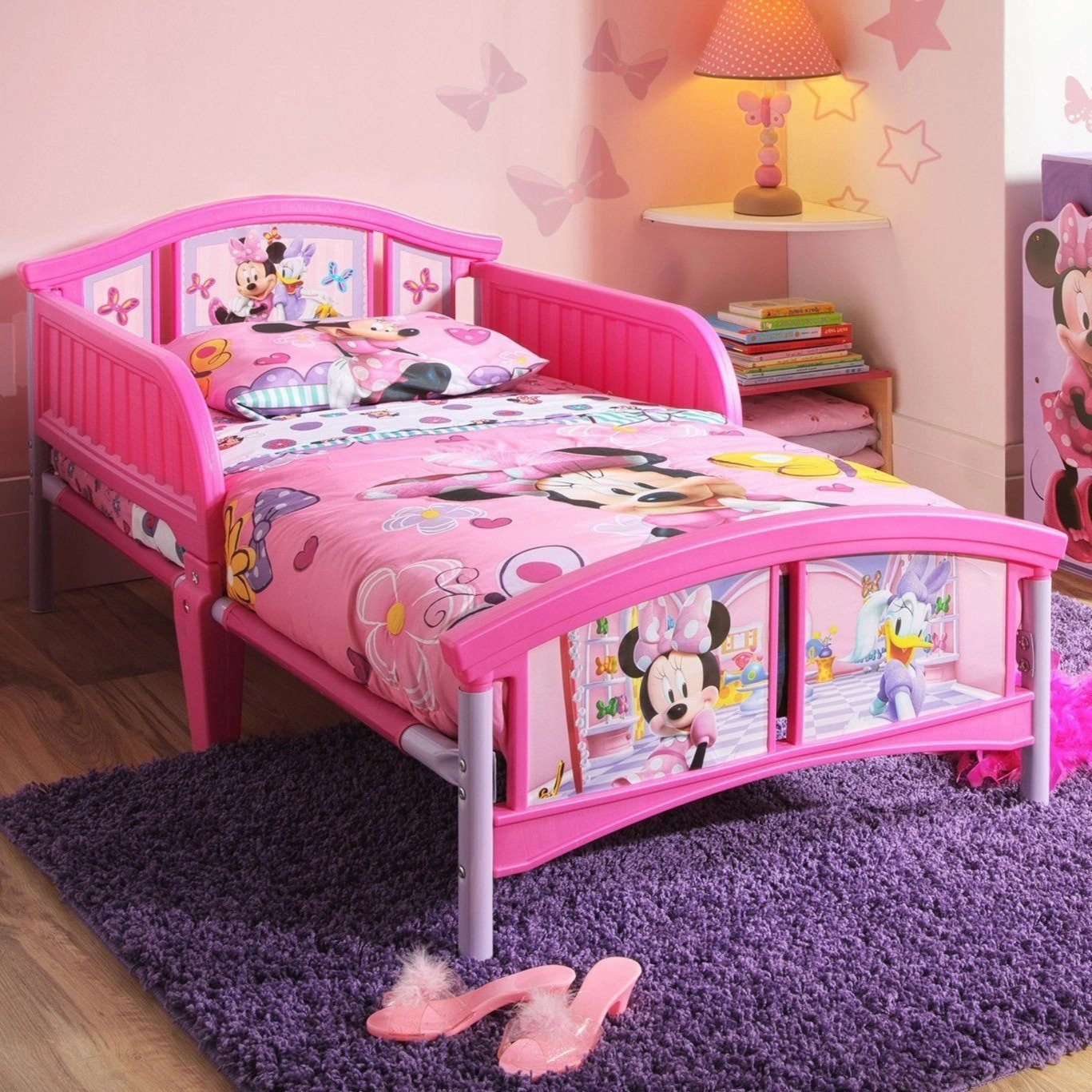 Minnie Mouse Plastic Toddler Bed