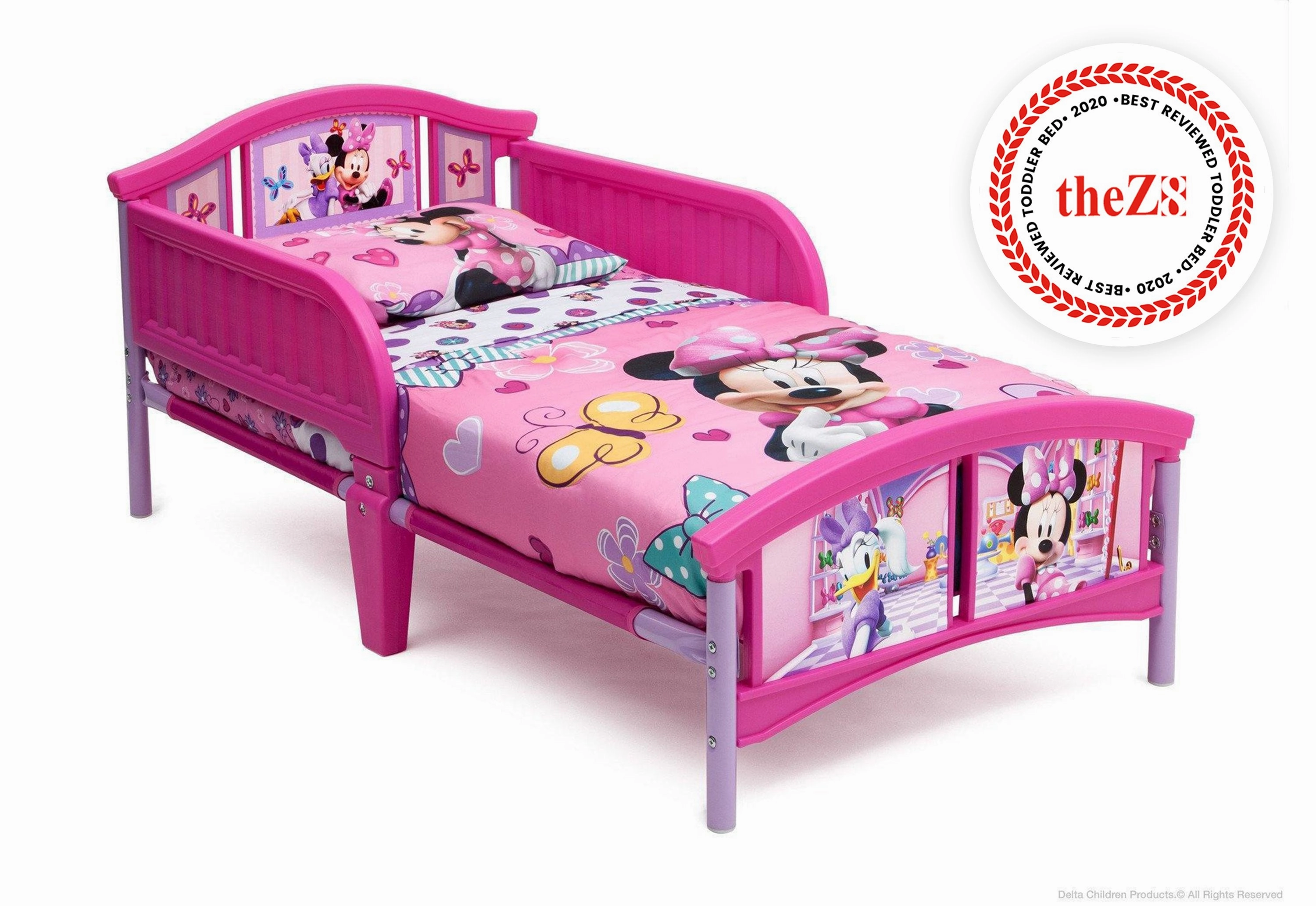 Minnie Mouse Plastic Toddler Bed