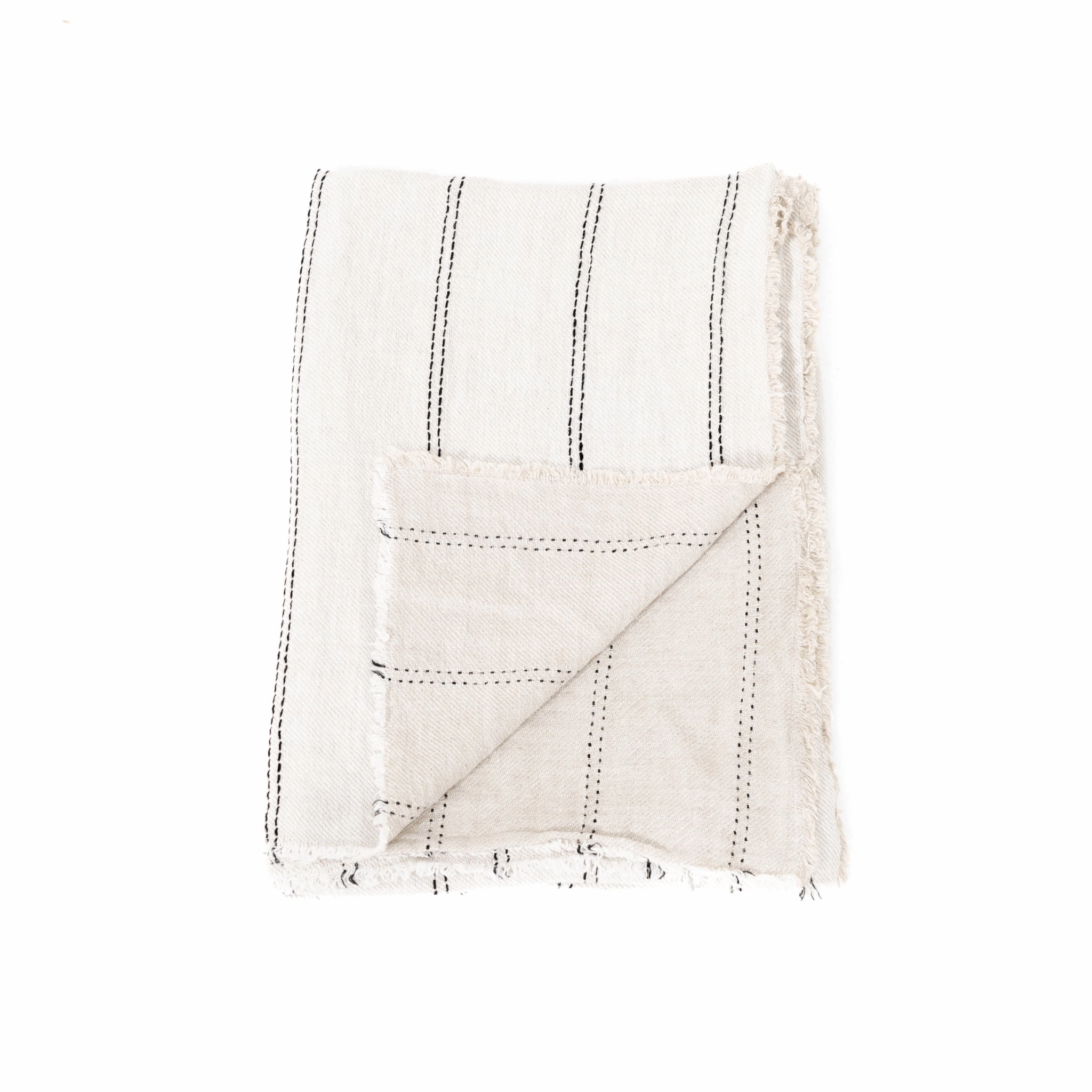 Mira Linen Throw by Cultiver