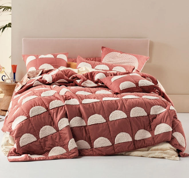 Moonrise Standard Pillowsham Pair Paprika