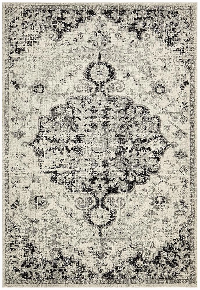 Museum 860 Rug (Charcoal) by Rug Culture
