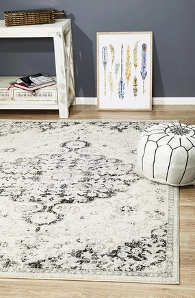 Museum 860 Rug (Charcoal) by Rug Culture